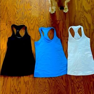 3 Lululemon Tank Tops
